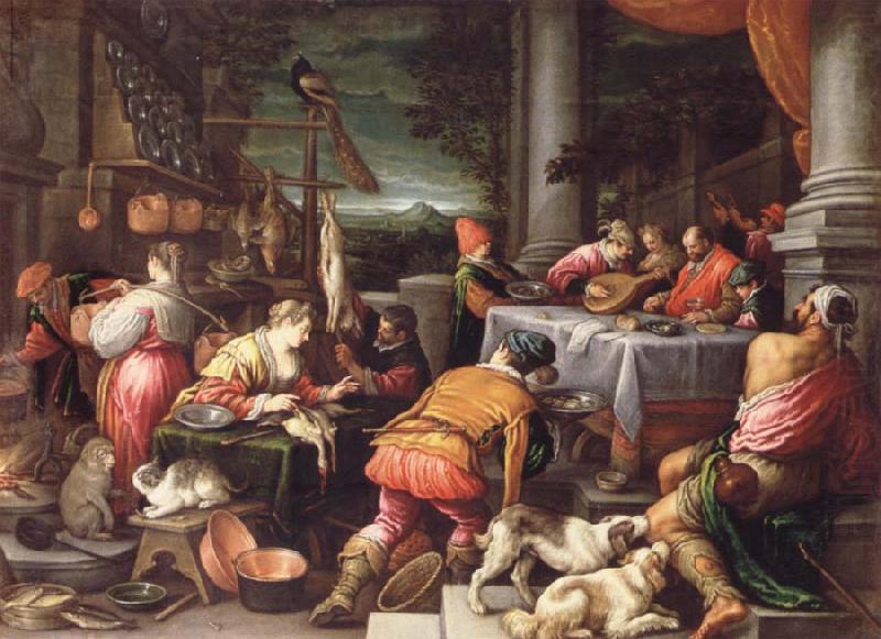 The poor Lazarus and the rich Prasser, BASSANO, Leandro